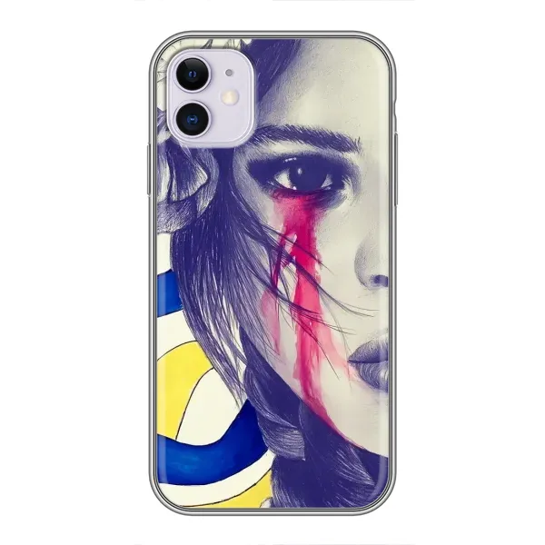 Чехол с рисунком «Слезы Украины» для iPhone 11 Чехол с рисунком «Слезы Украины» для iPhone 11