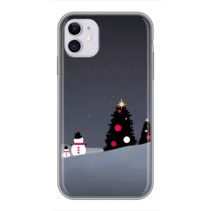 Чехлы на Новый Год iPhone 11 (Снеговички)