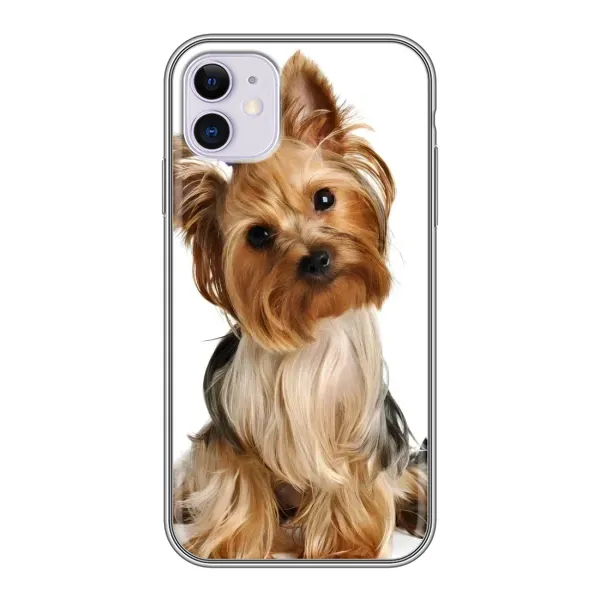 Чехол с рисунком «Собака Терьер» для iPhone 11 Чехол с рисунком «Собака Терьер» для iPhone 11