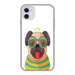Бампер для iPhone 11 з картинкою "Песики" (Собака Король)