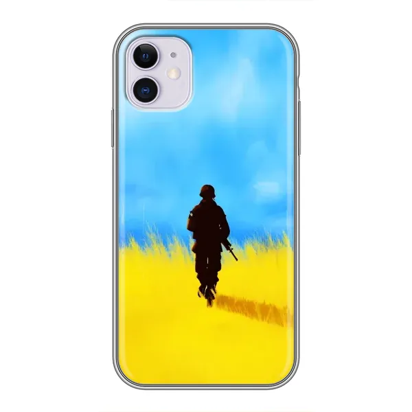 Чехол с рисунком «Солдат в поле» для iPhone 11 Чехол с рисунком «Солдат в поле» для iPhone 11