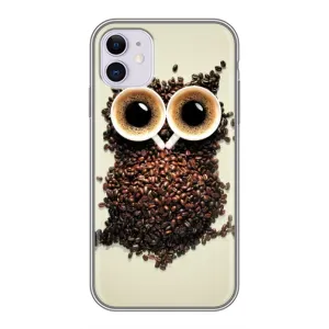Чохли з принтом СОВИ для iPhone 11 (Сова з зерен кави)