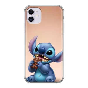 Чохол з малюнком Стіч для iPhone 11 (Стіч з шоколадом)