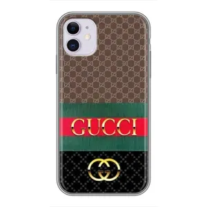 Чохли бренд ГУЧЧІ для iPhone 11 (Стиль GUCCI)