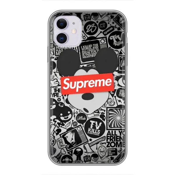 Чохол з малюнком «Supreme Маус» для iPhone 11 Чохол з малюнком «Supreme Маус» для iPhone 11