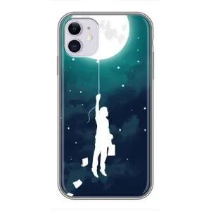 Чохол (ТПУ) з планетами на iPhone 11 (To The moon)