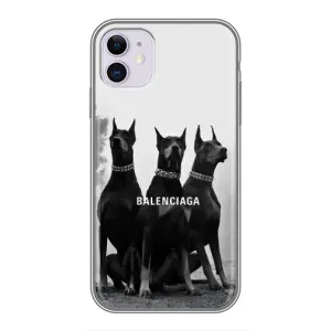 Чохол ДОБЕРМАН для iPhone 11 (Три добермана)