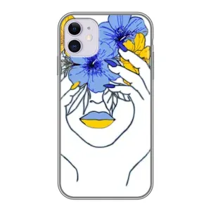 Чохол на iPhone 11 (Український дизайн) (Українка на всю голову)