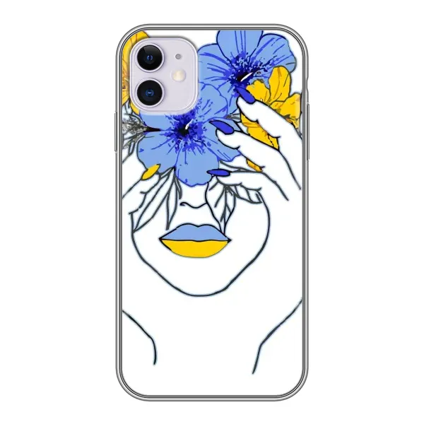 Чехол с рисунком «Украинка на всю голову» для iPhone 11 Чехол с рисунком «Украинка на всю голову» для iPhone 11