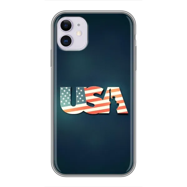 Чехол с рисунком «USA» для iPhone 11 Чехол с рисунком «USA» для iPhone 11