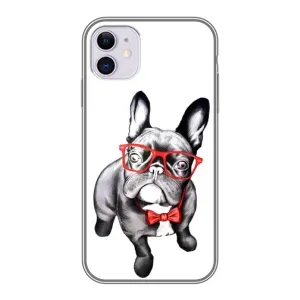 Бампер для iPhone 11 з картинкою "Песики" (В окулярах)