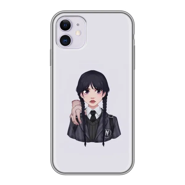 Чехол с рисунком «Вещь Венсдей» для iPhone 11 Чехол с рисунком «Вещь Венсдей» для iPhone 11
