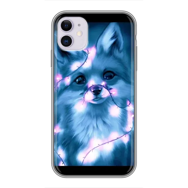 Чехол с рисунком «Яркая Лиса» для iPhone 11 Чехол с рисунком «Яркая Лиса» для iPhone 11