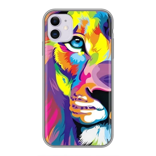 Чехол с рисунком «Яркий Лев» для iPhone 11