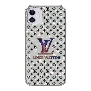 Чехол Стиль Louis Vuitton на iPhone 11 (Яркий LV)