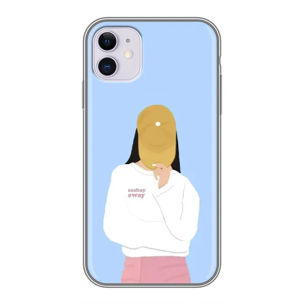 Чехол с рисунком «Желтая кепка» для iPhone 11