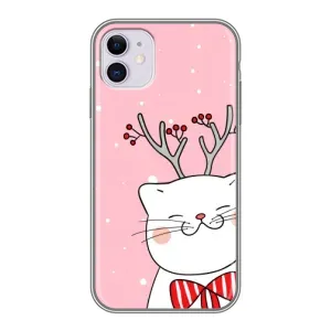 Чохол на тематику: Коти для iPhone 11 (Зимовий кіт)