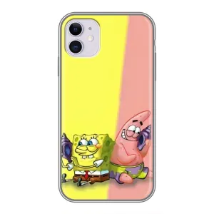 Чехлы с Патриком на iPhone 11 (Звонок)
