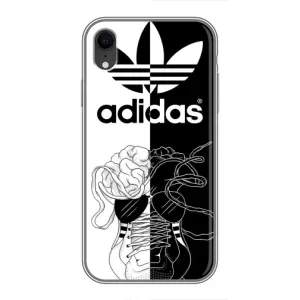 Чохол с стилі "Адідас" для Айфон Xr (Adidas шнурки)