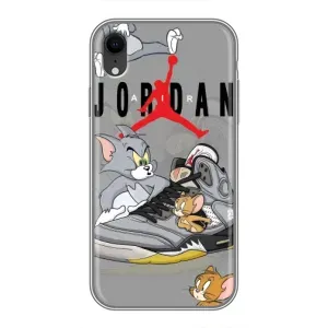 Силіконовый Чохол Nike Air Jordan на Айфон Xr