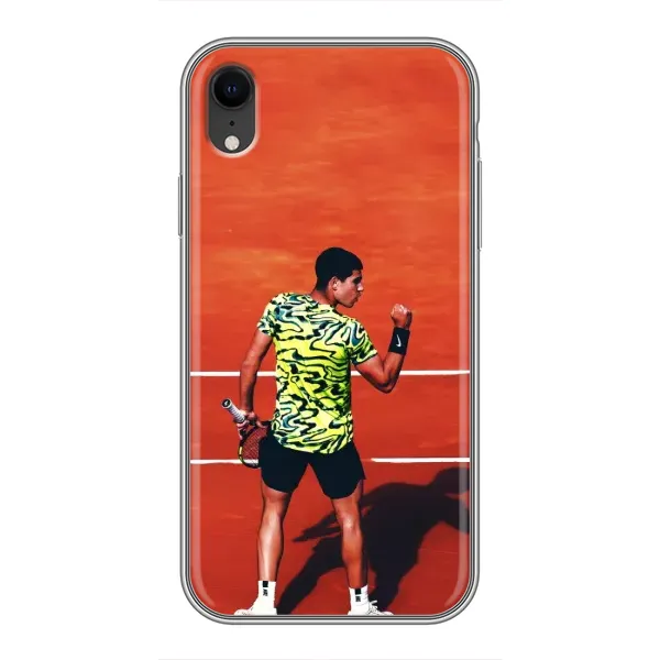 Чехол с рисунком «Алькарас Теннисист» для iPhone Xr Чехол с рисунком «Алькарас Теннисист» для iPhone Xr
