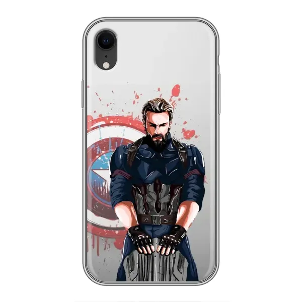 Чехол с рисунком «Арт капитан» для iPhone Xr
