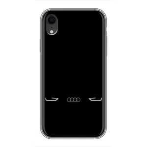 Чохол з малюнком «Сілует Audi» для iPhone Xr