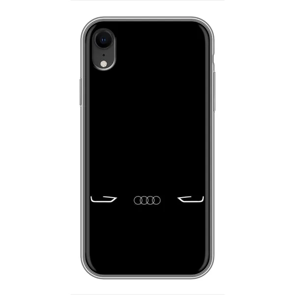 Чохол з малюнком «Сілует Audi» для iPhone Xr