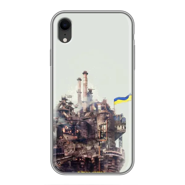 Чехол с рисунком «Азовсталь» для iPhone Xr Чехол с рисунком «Азовсталь» для iPhone Xr