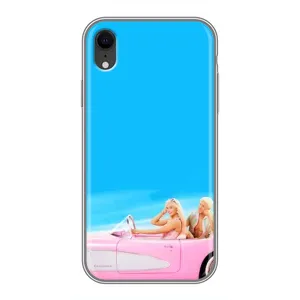Силиконовый Чехол Барби Фильм на iPhone Xr (Барби и Кен)