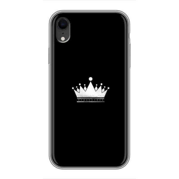 Чехол с рисунком «Белая корона» для iPhone Xr Чехол с рисунком «Белая корона» для iPhone Xr