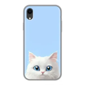 Чохол на тематику: Коти для iPhone Xr (Білий кіт)