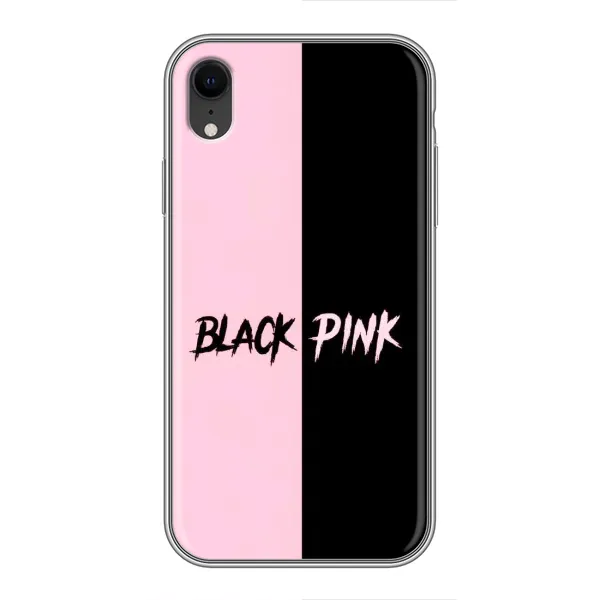 Чехол с рисунком «BLACK PINK» для iPhone Xr