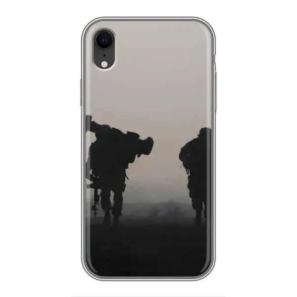 Чехол с рисунком «Бой солдат» для iPhone Xr Чехол с рисунком «Бой солдат» для iPhone Xr