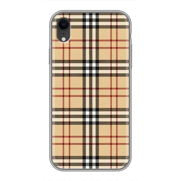 Чехол с рисунком «Burberry стиль» для iPhone Xr