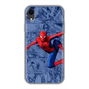 Силіконовий Чохол для iPhone Xr (Людина павук)