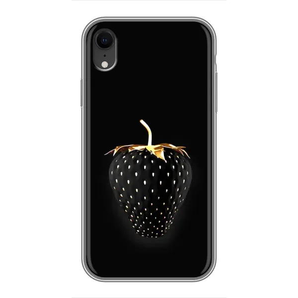 Чехол с рисунком «Чёрная клубника» для iPhone Xr Чехол с рисунком «Чёрная клубника» для iPhone Xr