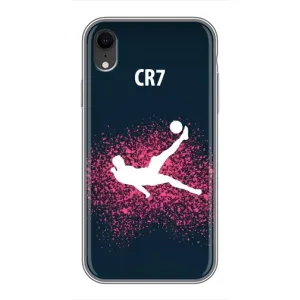 Чехол Криштиану Роналду для iPhone Xr (CR7 Удар)