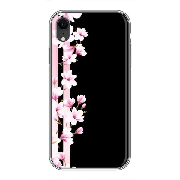 Чехол с рисунком «Цветочки» для iPhone Xr