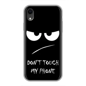 Чехол с прикольным текстом на iPhone Xr (Dont)