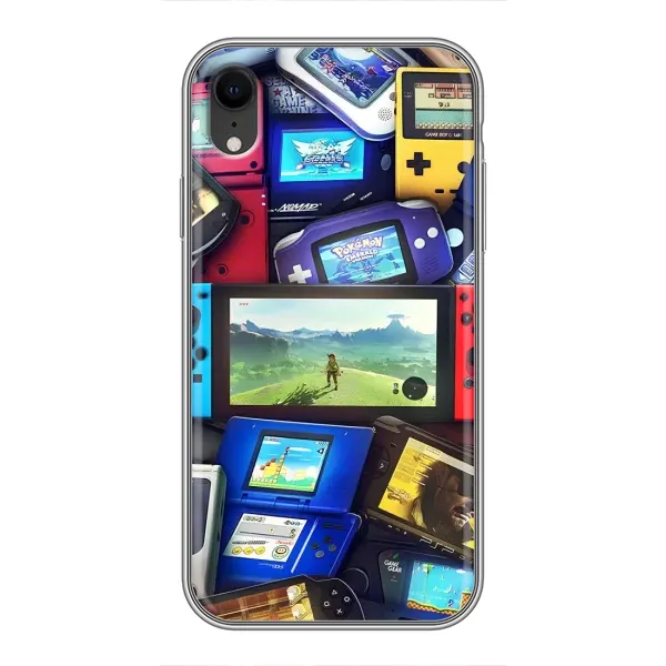 Чехол с рисунком «Джойстики» для iPhone Xr Чехол с рисунком «Джойстики» для iPhone Xr