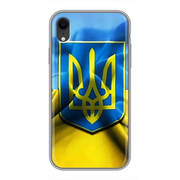 Чехол с рисунком «Герб и Флаг Украины» для iPhone Xr Чехол с рисунком «Герб и Флаг Украины» для iPhone Xr
