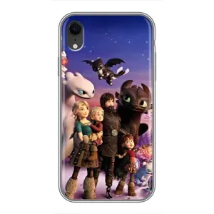 Чехол дракон Беззубик для iPhone Xr (Герои дракона)