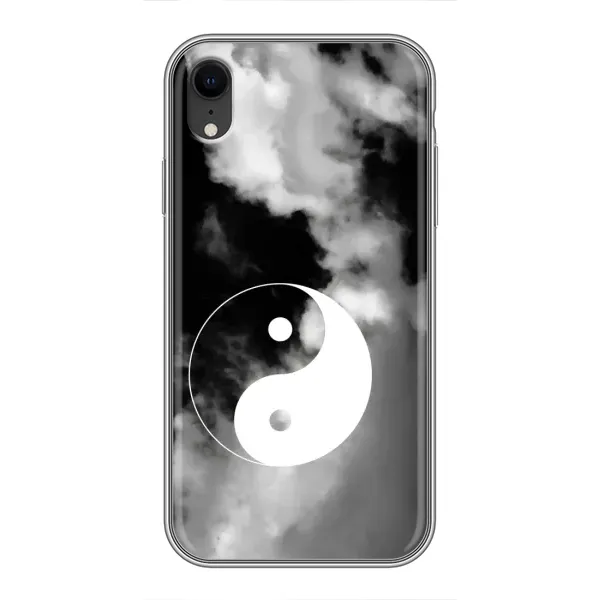 Чехол с рисунком «Инь-Янь» для iPhone Xr Чехол с рисунком «Инь-Янь» для iPhone Xr