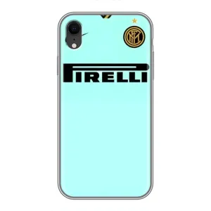 Силиконовые Чехлы принт Футбол на iPhone Xr (Inter)