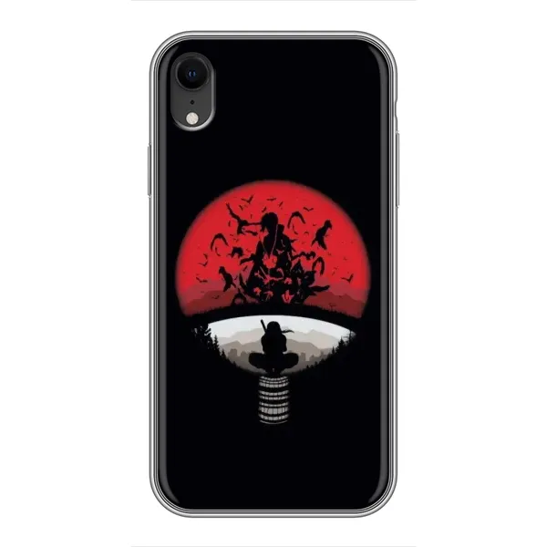 Чехол с рисунком «Итачи на черном» для iPhone Xr Чехол с рисунком «Итачи на черном» для iPhone Xr