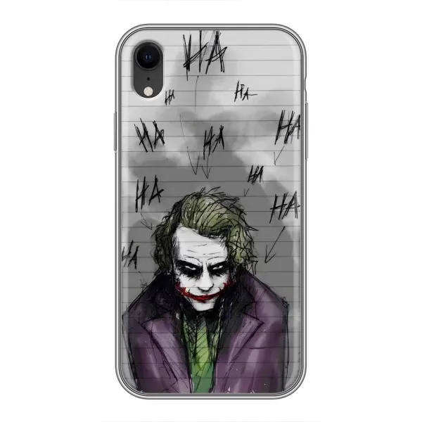 Чехол с рисунком «Joker клоун» для iPhone Xr