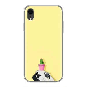 Бампер для iPhone Xr з картинкою "Песики" (Кактус на голові)