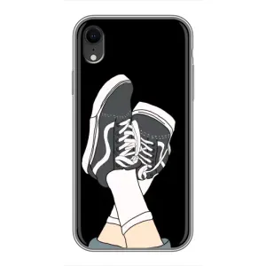 Чохол з Прикольним Принтом на iPhone Xr (Кеди)