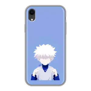 Чехол с персонажами АНИМЕ на iPhone Xr (Киллуа Золдик)